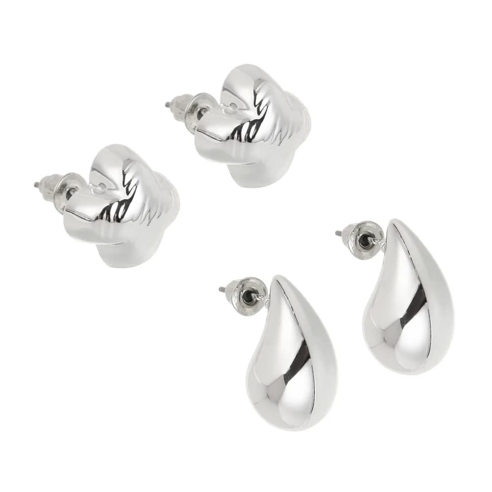 Серьги, ЮНИLOOK, сплав, 2 дизайна, #9