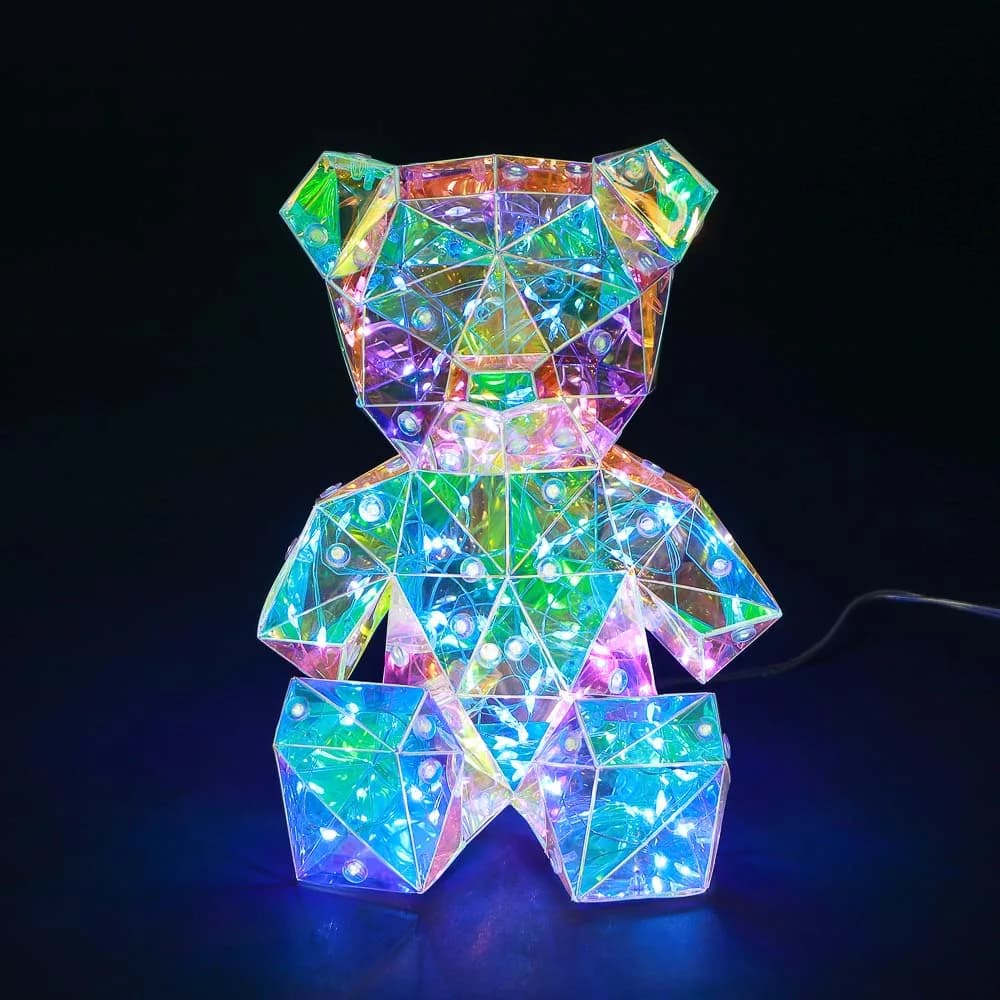 СНОУ БУМ Медвежонок, 10х17 см, 70 LED, постоянное свечение, USB