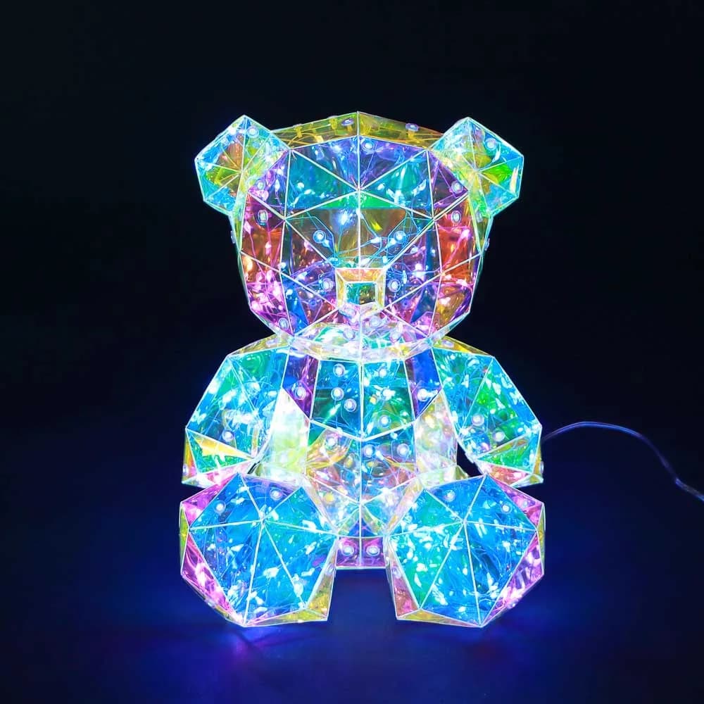 СНОУ БУМ Медвежонок, 16х24 см, 150 LED, постоянное свечение, USB