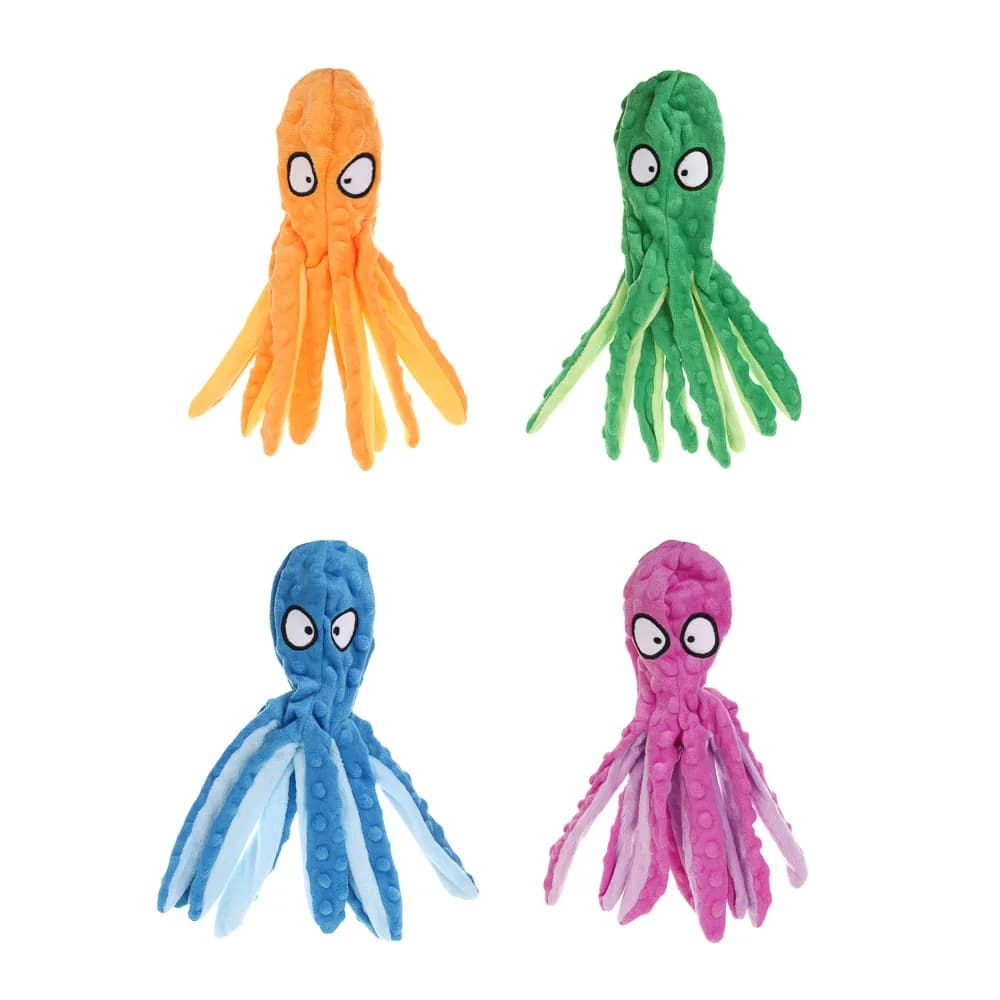 Игрушка для собак VETTA, осьминог, ПЭ, 33 см
