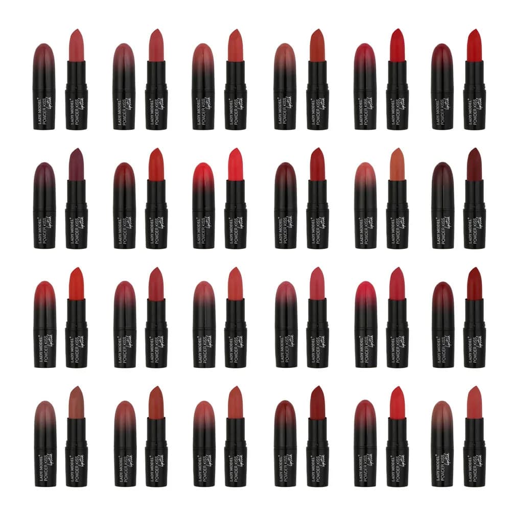 Помада для губ матовая LADY MODEL Powder Kiss, 3, 8гр, LM-011