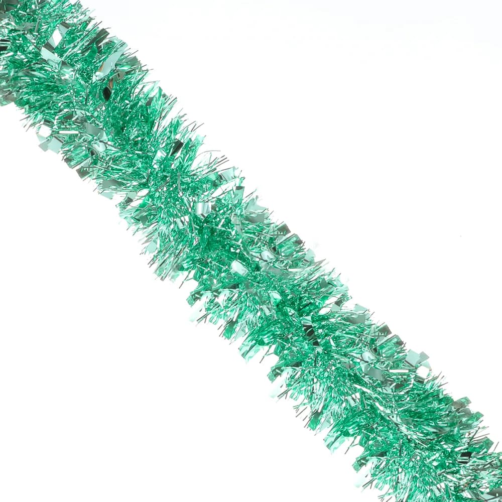 СНОУ БУМ Мишура 10x200см, ПЭТ, салатовая, 26-327