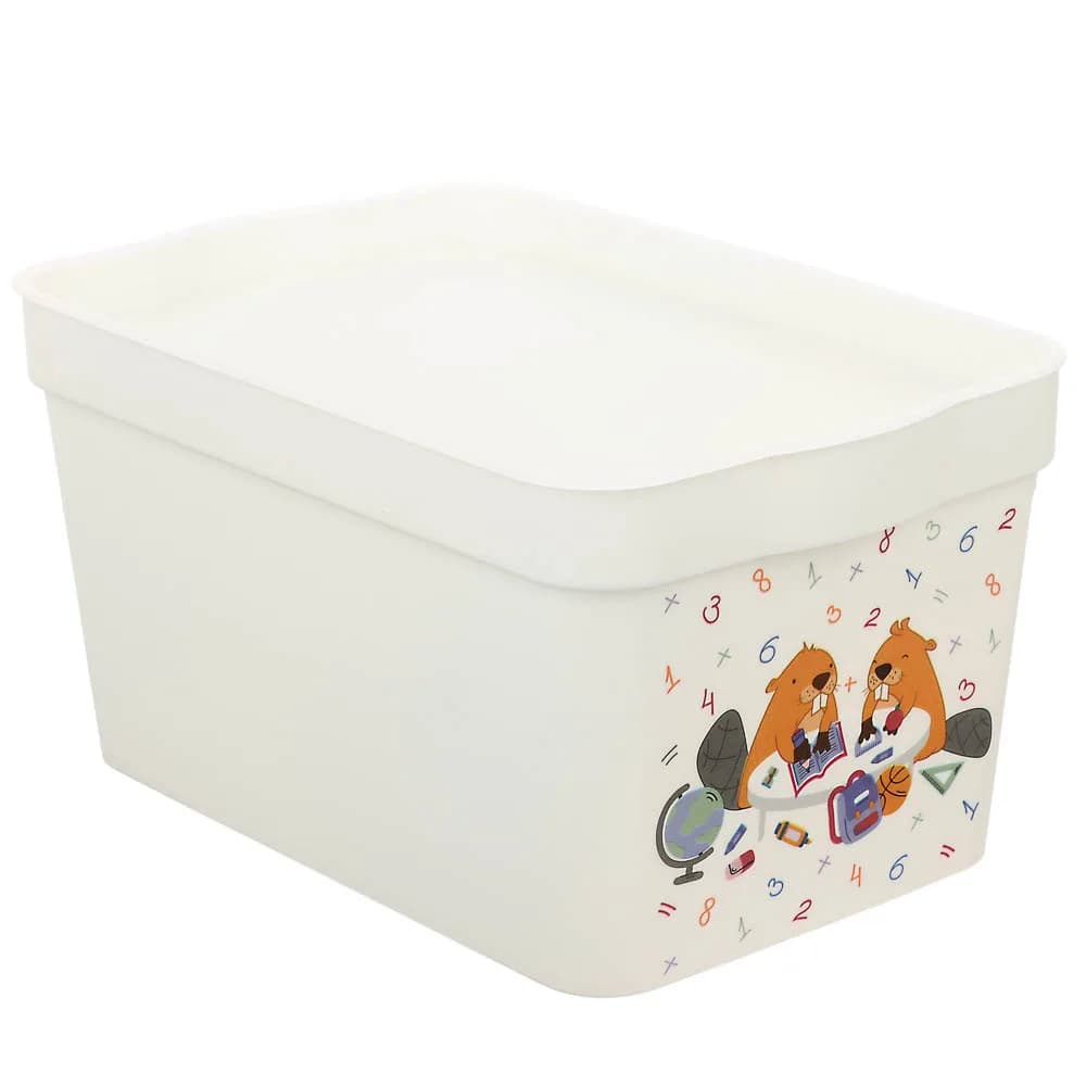 Ящик для хранения Keeplex School 2, 3 л 21, 1х14, 1х11 см, KL350111623