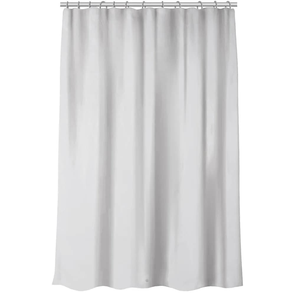 VETTA Шторка для ванной, ПЕВА, 60 г/м2, 180x180см, с магнитами, белая