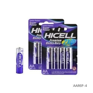 Батарейки карбоновые 4pcs