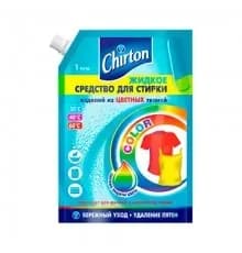 Chirton Жидкое средство д/стирки 1000мл Д/цветных тканей