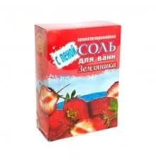 Соль д/ванн (с пеной) 400г Земляника