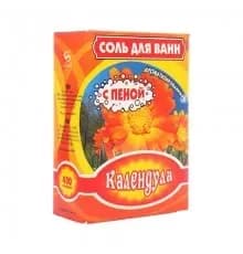 Соль д/ванн (с пеной) 400г Календула