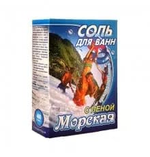 Соль д/ванн (с пеной) 400г Морская