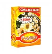 Соль д/ванн (с пеной) 400г Ромашка