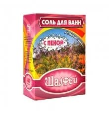 Соль д/ванн (с пеной) 400г Шалфей