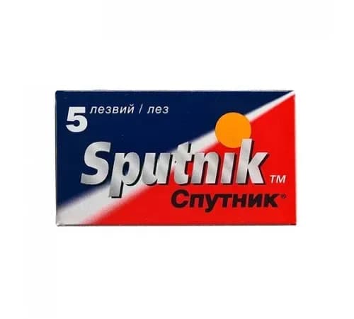 Gillette Лезвия д/безопасных бритв Sputnik Stainless (5шт)