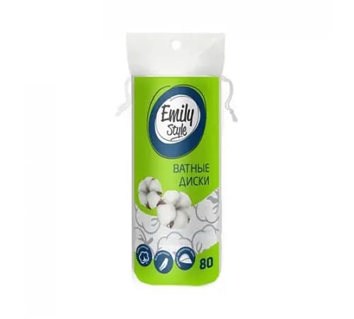 Emily Style Ватные диски 80шт