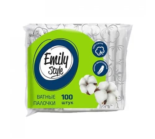 Emily Style Ватные палочки 100шт (пакет)