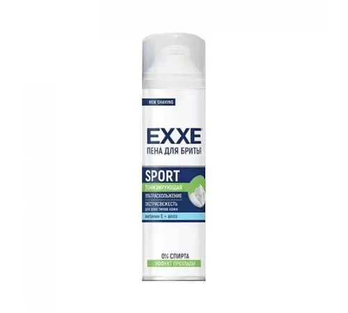 EXXE Пена д/бритья 200мл SPORT ENERGY/Cool Effect