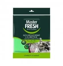 Master FRESH Салфетки целлюлозные 3шт (15*15см) губчатые