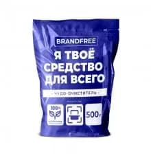 BRANDFREE Кислородный очиститель Ятвое средство для всего 0, 5кг пятновыв./отбеливат. д/бел/цвет