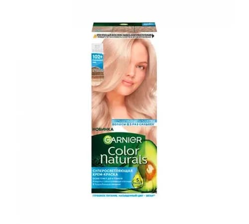 Garnier Краска д/волос Color Naturals #102+Платиновый лед