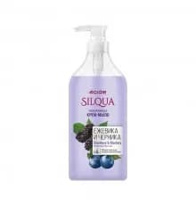 SILQUA Жидкое крем-мыло 830мл Ежевика и черника